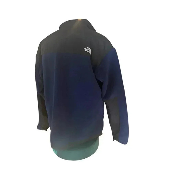 THE NORTH FACE blue and black zip up mens fleece jacket size XL - Picture 5 of 7
